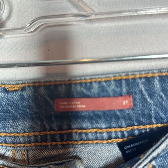 Pilcro Anthropology The Slim Boyfriend Patchwork Relaxed fit Jeans. Size 27. - Picture 8 of 13